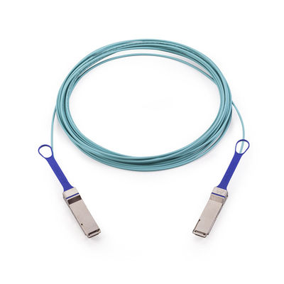 VCSEL tabanlı QSFP Mellanox AOC Kablosu MFA1A00-E030 IB EDR 100Gb/S'ye kadar