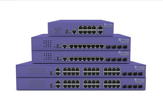 24P Extreme Networks X435 AVB Switch X435 4S 68Gbps 50.6Mpps yeni ve orijinal
