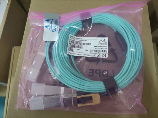 IB HDR MMF Bölücü Mellanox AOC Kablo MFS1S50-H020V (QSFP56 - 2xQSFP56)