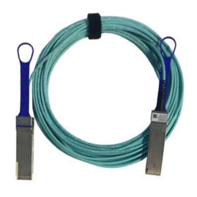 QSFP LSZH Mellanox AOC Aktif Optik Kablo MFA1A00-C050 100GbE 50m yeni ve orijinal