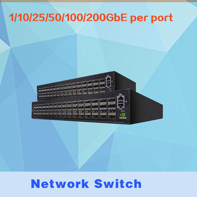 100GbE 2U Açık Mellanox Ağ Değiştiricisi MSN4600-CS2FC Cumulus Ethernet ile