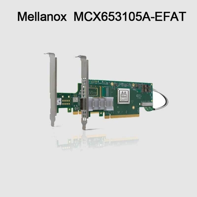 Sunucu için 100g MCX653105A-EFAT Mellanox Ağ Kartı ConnectX-6 VPI Adaptörü