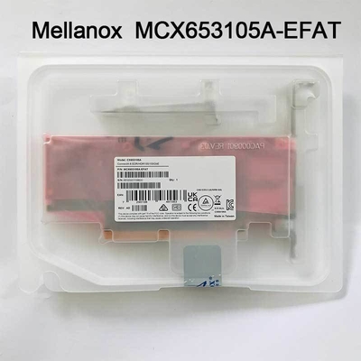 Sunucu için 100g MCX653105A-EFAT Mellanox Ağ Kartı ConnectX-6 VPI Adaptörü