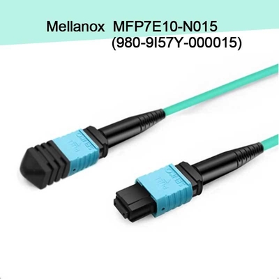 MFP7E10-N015(980-9I57Y-000015) Mellanox AOC MPO-12/APC - MPO12/APC 8 Fiber 15M