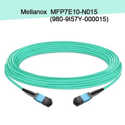 MFP7E10-N015(980-9I57Y-000015) Mellanox AOC MPO-12/APC - MPO12/APC 8 Fiber 15M