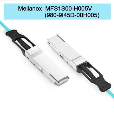 MFS1S00-H005V(980-9I45D-00H005) Aoc Aktif Optik Kablo 200Gb/S'ye Kadar IB HDR QSFP56 5m