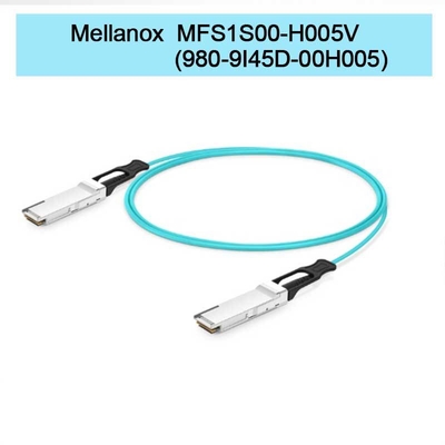 MFS1S00-H005V(980-9I45D-00H005) Aoc Aktif Optik Kablo 200Gb/S'ye Kadar IB HDR QSFP56 5m