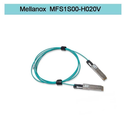 MFS1S00-H020V ((980-9I45T-00H020) Mellanox Aoc Kablosu Ethernet 200GbE QSFP56 Aktif Optik Kablolar Infiniband kablolar