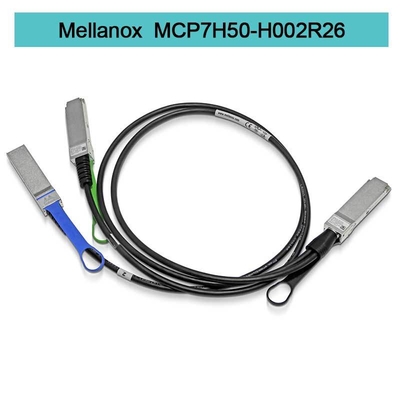 MCP7H50-H002R26 Mellanox Infiniband Kablosu 200Gb/S - 2x100Gb/S 2,0m
