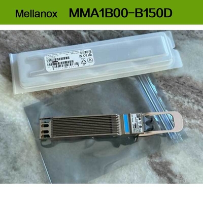 40GbE DDMI Mellanox Optik Alıcı-Verici QSFP+ 850nm MMA1B00-B150D MPO SR4, 150 m'ye kadar