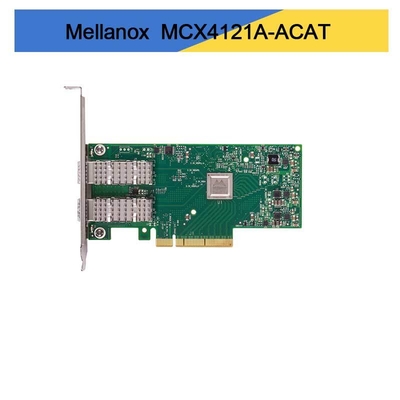 Mellanox ConnectX-4 Lx EN 25GbE Çift Bağlantı Noktalı SFP28 PCIe3.0 X8 Ağ Arabirim Kartı MCX4121A-ACAT