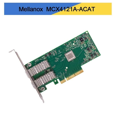 Mellanox ConnectX-4 Lx EN 25GbE Çift Bağlantı Noktalı SFP28 PCIe3.0 X8 Ağ Arabirim Kartı MCX4121A-ACAT