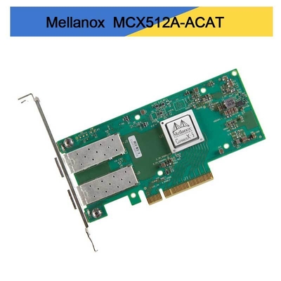 MCX512A-ACAT Mellanox ConnectX-5 EN Ağ Arayüz Kartı 10/25GbE Çift Port SFP28