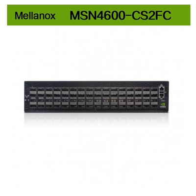100GbE 2U Açık Mellanox Ağ Değiştiricisi MSN4600-CS2FC Cumulus Ethernet ile