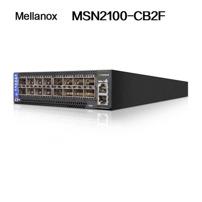 MSN2100-CB2F Mellanox Ethernet Anahtarları Yarım Genişlik 10/25GbE ve 100GbE
