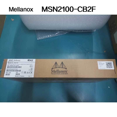 MSN2100-CB2F Mellanox Ethernet Anahtarları Yarım Genişlik 10/25GbE ve 100GbE