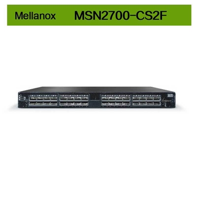 MSN2700-CS2F Mellanox Switch Spektrumu 32 Port 100GbE Açık Ethernet Platformu Üzerinde