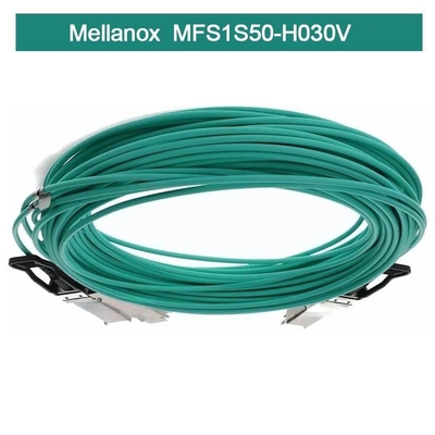 Infiniband Mellanox AOC MFS1S50-H030V VPI HDR & ETH 2x100Gb/S 30M QSFP56 yeni ve orijinal