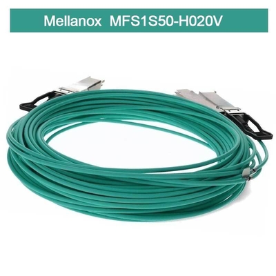IB HDR MMF Bölücü Mellanox AOC Kablo MFS1S50-H020V (QSFP56 - 2xQSFP56)