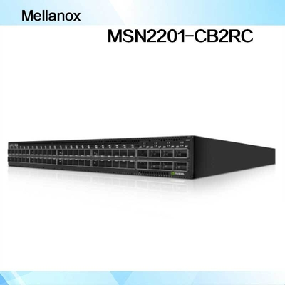 Ağ Oluşturma için İstiflenebilir Nvidia Ethernet Anahtarı MSN2201-CB2RC