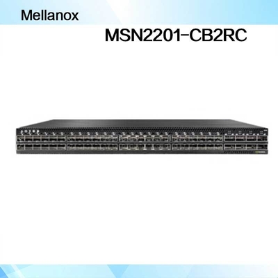 Ağ Oluşturma için İstiflenebilir Nvidia Ethernet Anahtarı MSN2201-CB2RC