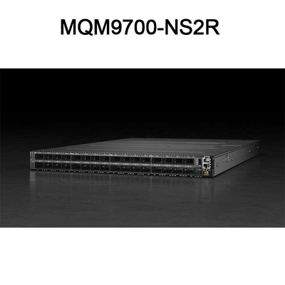 Ndr Max Hız 400gbps Infiniband Switch Mqm9700-Ns2r 920-9B210-00RN-0M2 Müşteri Gereksinimleri İçin Mükemmel Nvidia Qm9700 1u