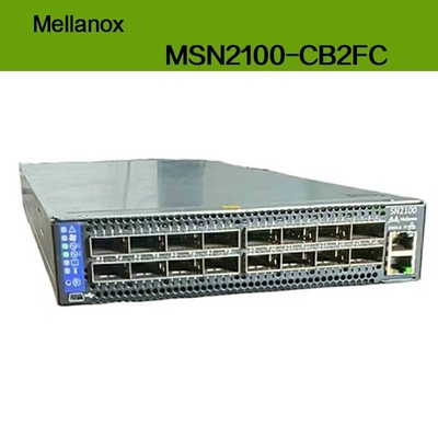 MSN2100-CB2FC Nvidia Spectrum 100gbe 1u Anahtar 1g Maksimum Hız Cumulus Linux 16 Qsfp28 Portları 2 AC Güç Kaynağı X86 2 Çekirdekli Kısa Derinlik P2c Hava Akışı