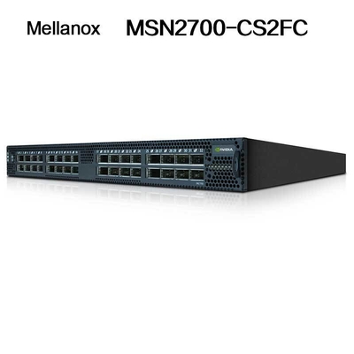 Tam Çift Yönlü Kümülüs Linux Mellanox Ağ Anahtarı MSN2700 - CS2FC 100GbE 1U