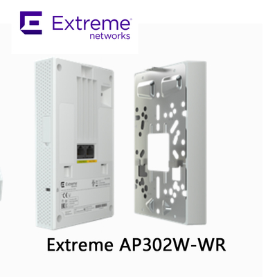 Aşırı Kablosuz Erişim Noktaları İç Mekan OFDMA Erişim Noktaları Extreme AP302W-WR Duvar Plakası