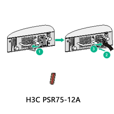 Çeşitli PSR75-12A Elektronik Cihazlar için Aktarma Güç kaynağı PSR75-12A Karton
