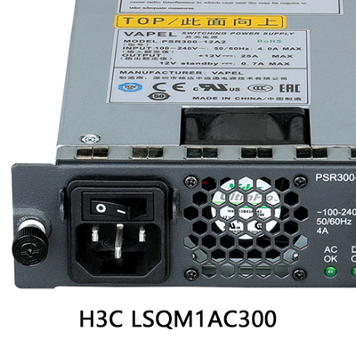 H3c Lsqm1AC300 Çekirdek Ana Ağ Modüler Değiştirici AC Güç Modülü Karton 12.5A