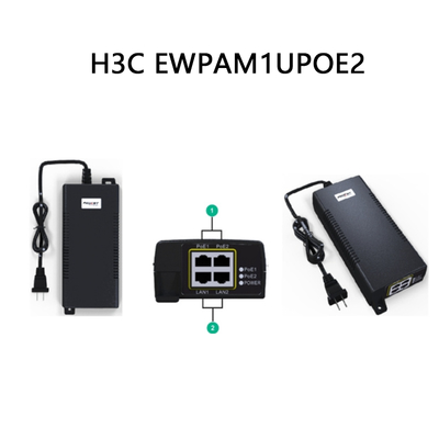 H3c Ewpam1upoe2 60-Port 55W-1V-1.1A-DC Ağ Güç Adaptörü >200Mbps Karton