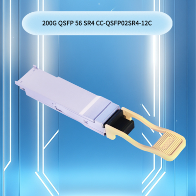 200g Qsfp56 Sr4 Optik Alıcı-Verici Om4'te 100m / Om3'te 70m Fiber Üzerinde Veri Merkezleri için Yüksek Performanslı Bilgisayar Bağlantısı