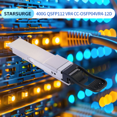 Yüksek Performanslı Ağ Oluşturma için 400g Qsfp 112 Vr4 Inphy Alıcı-Verici