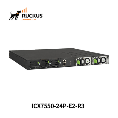 Ağ Yönetimi Anahtarı Ruckus ICX7550-24p Yüksek Performanslı Kurumsal Anahtar