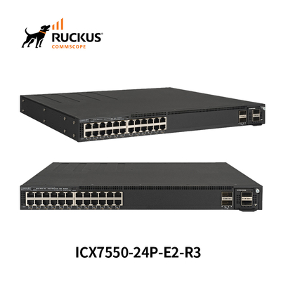 Ağ Yönetimi Anahtarı Ruckus ICX7550-24p Yüksek Performanslı Kurumsal Anahtar