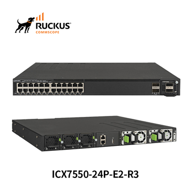 Ağ Yönetimi Anahtarı Ruckus ICX7550-24p Yüksek Performanslı Kurumsal Anahtar