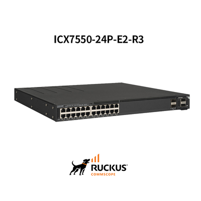 Ağ Yönetimi Anahtarı Ruckus ICX7550-24p Yüksek Performanslı Kurumsal Anahtar