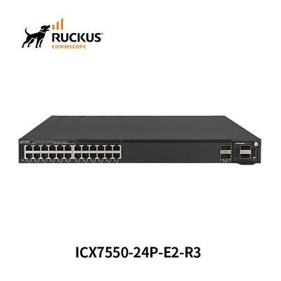 Ağ Yönetimi Anahtarı Ruckus ICX7550-24p Yüksek Performanslı Kurumsal Anahtar