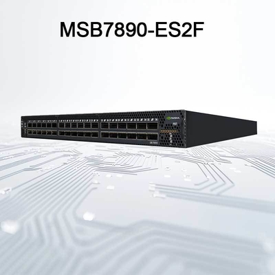 MSB7890-ES2F Mellanox Network Switch 36 bağlantısı