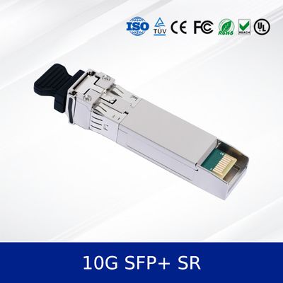 Optik Alıcı-Verici Modülü Ethernet 10GB/S 850nm 300m SFP+ 10G-SR Ticari Sınıf