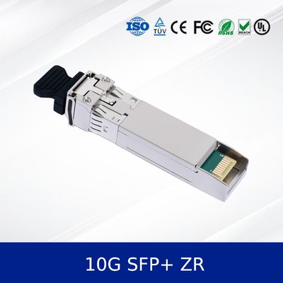 Optik alıcı modülü 10G SFP+ ZR Genişletilmiş Erişim, APD Alıcı, Endüstriyel Sıcaklık
