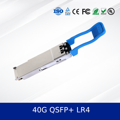 Güvenilir Ağ için Yüksek Hızlı 40G QSFP+ LR4 3.3V Optik Alıcı Modülü Yeni