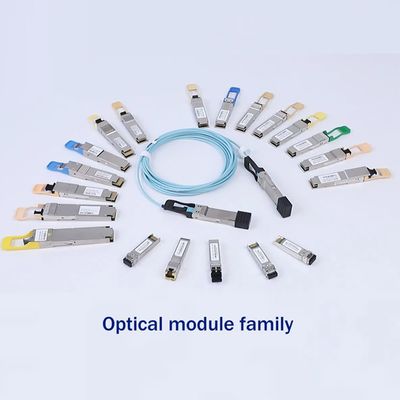 Optik Alıcı Modülü 200G QSFP56 SR4 AOC 3m Kablo 200G Ethernet için OM4 MMF, Düşük Güçlü, CMIS Uyumlu
