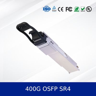 Yüksek hızlı 400G QSFP112 SR4 Optik Alıcı-Verici Modülü Yüksek Hızlı 850nm 100m MMF