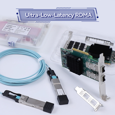 Özel Kablolu Mellanox 10gb Ethernet Kartı SFP Pcie Kartı MCX512A-ACAT ConnectX-5 EN