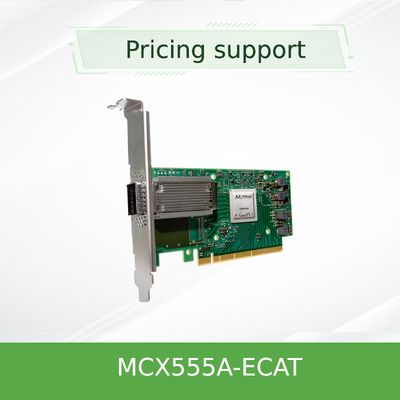 100GB/S Ağ için Yüksek Hızlı Connectx-5 EDR Adaptör Kartı MCX555A-Ecat