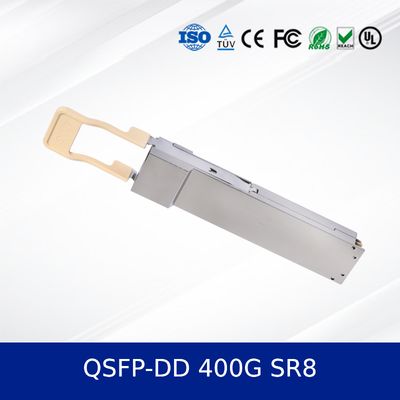 Veri Merkezleri için Yüksek Hızlı QSFP-DD 400G SR8 Optik Alıcı-Verici Modülü
