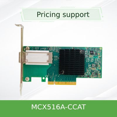 CX516A ConnectX-5 100GbE MCX516A-CCAT Çift Portlu QSFP28 PCI-E Adaptörü