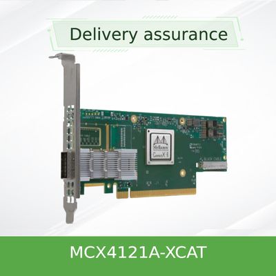 Sunucu için MCX4121A-XCAT mellanox ağ kartı 25Gbps SFP28 QSFP28